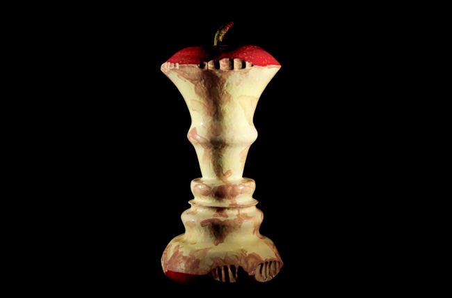 시선의 관계 · Ceramics · 70 x 45 x 45cm · 2020 (출처= 아트스페이스엣)