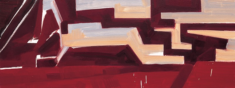 201019 · oil on canvas · 50×130(cm) · 2010 (이미지 제공 = 페이지룸8) · 201019 · oil on canvas