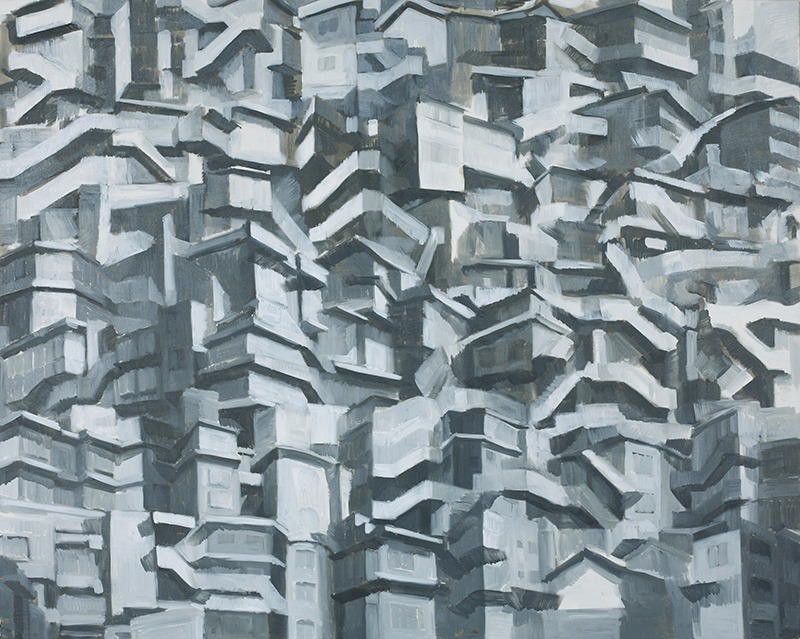 주거기계 · oil on canvas · 182×227(cm) · 2006 (이미지 제공 = 페이지룸8) · Dwelling Machine · oil on canvas