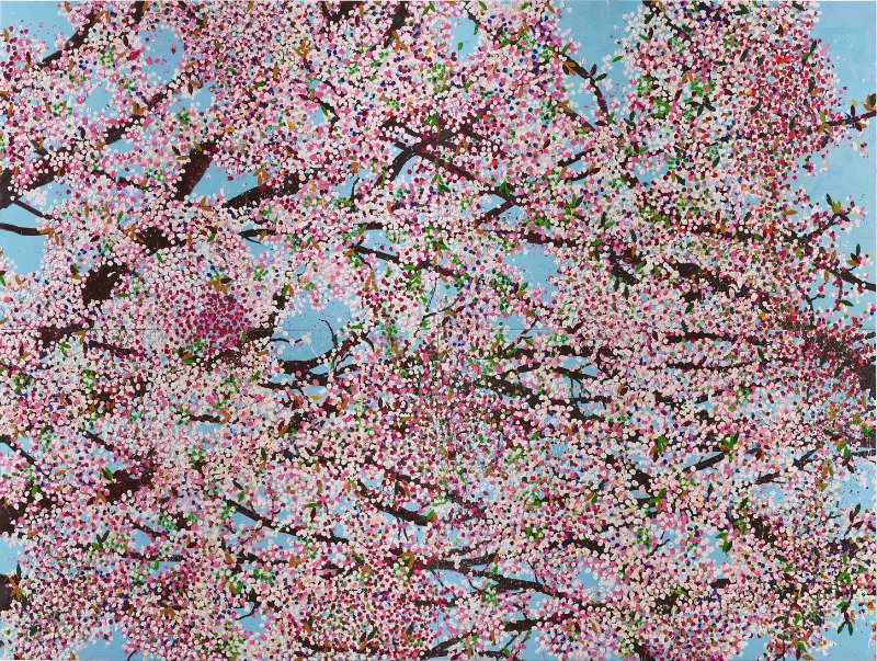 The Triumph of Death Blossom · 2019, Photographed by Prudence Cuming Associates. © Damien Hirst and Science Ltd. All rights reserved, DACS 2021 · The Triumph of Death Blossom