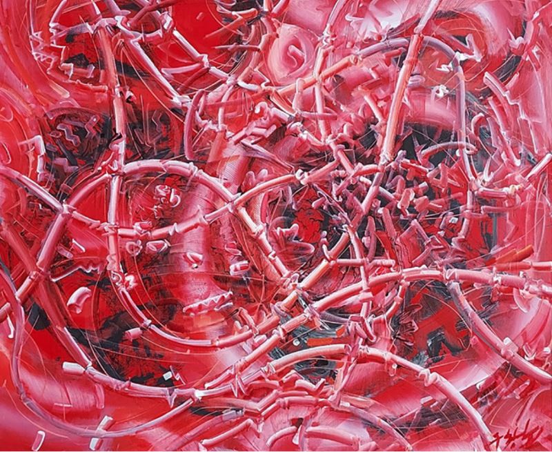 우리들 · 캔버스에 유채 · 92.7 x 60.6 cm · 2021(출처=갤러리내일) · us · Oil on canvas
