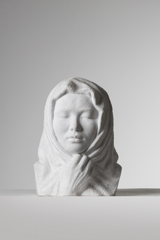 구원 · 대리석 · 30 x 28 x 38 cm · 2005 (출처=전남도립미술관) · rescue · marble