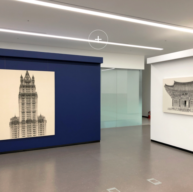 전시전경 · (출처=H 아트랩 인스타그램) · installation view
