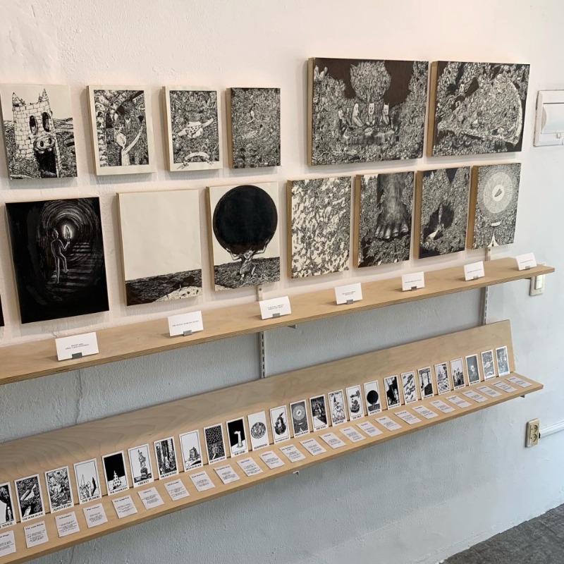 The Dice Man 展 전경 · (출처=What Artists Do 블로그)