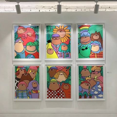 전시전경 · (출처= 갤러리 스탠 인스타그램) · exhibition view