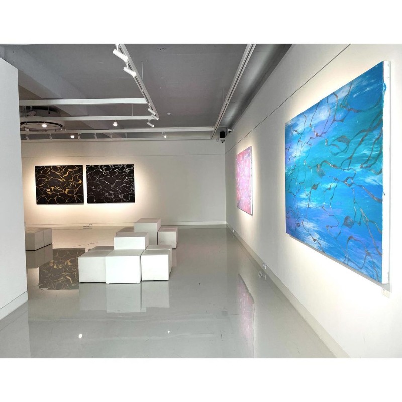 전시전경 · (출처=스페이스&카페 1257 서울) · installation view