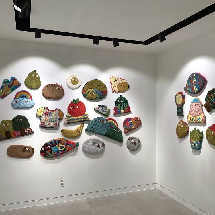 전시전경 · (출처= 갤러리 스탠 인스타그램) · exhibition view