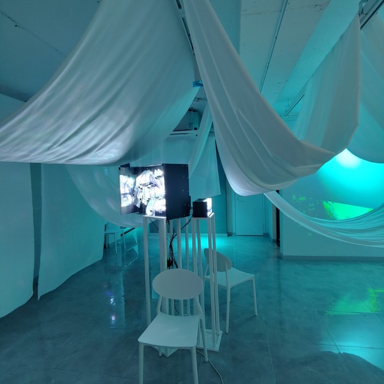 전시전경 · (출처=별일 블로그) · installation view