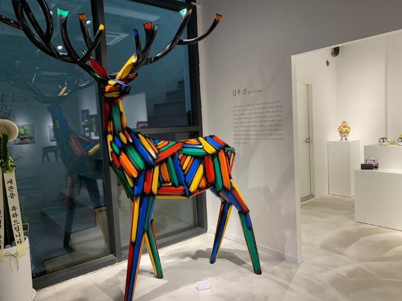 전시전경 · (출처=갤러리엠나인) · installation view