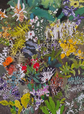 Fantasia · Aqua Acrylic · 78x58.5cm · 2021 (출처= 선화랑) · Fantasia · Aqua Acrylic