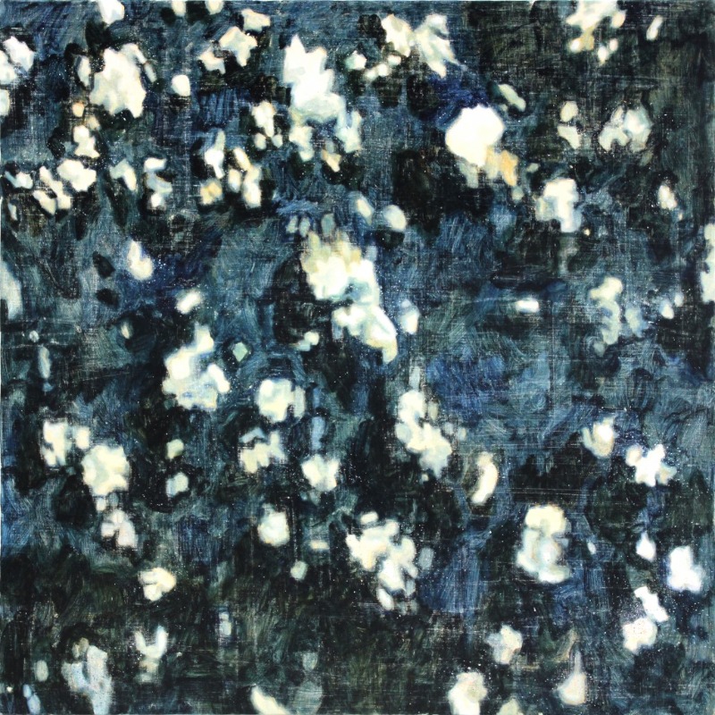 Blooming Pattern · Acrylic on canvas · 91x91 · 2020 (출처= 통의동 보안여관) · Blooming Pattern · Acrylic on canvas