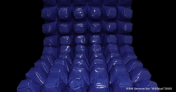 선정원 Germone Sun, 파란(Blue) · 2020 (출처= CICA) · Germone Sun, Blue