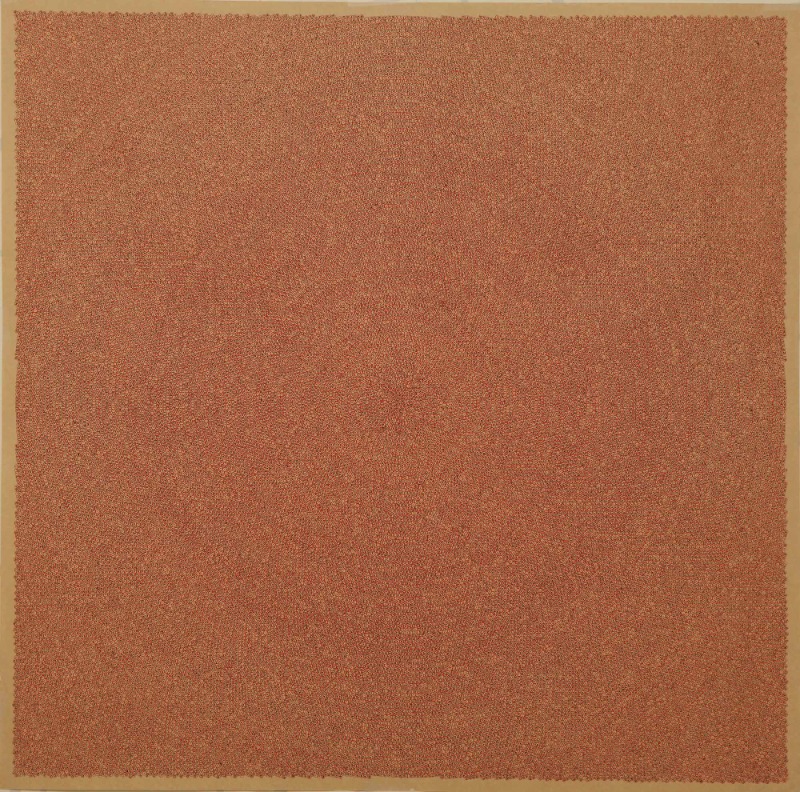 Expansion of kairos-john · 종이에 펜 · 56X56Cm · 2013 (이미지 제공 = 갤러리 너트) · Expansion of kairos-john