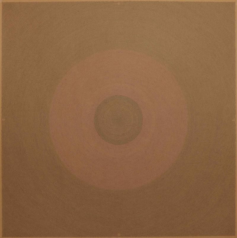 Expansion of kronos · 종이에 펜 · 91X91Cm · 2012 (이미지 제공 = 갤러리 너트) · Expansion of kronos