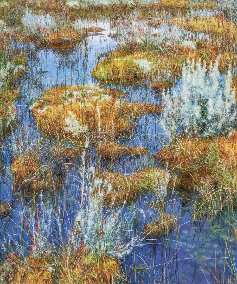 Untitled 4678 · oil on canvas · 120x100cm · 2021 (출처 = 조현화랑) · Untitled 4678 · oil on canvas