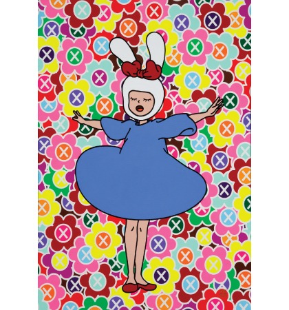 Artnom, Gazi's Delivery Service (601) · acrylic on canvas · 130.3 x 97 cm · 2021 (출처= 케이에스갤러리) · Artnom, Gazi's Delivery Service (601) · acrylic on canvas