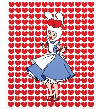 Artnom, Gazi's Adventures in Wonderland (565) · acrylic on canvas · 72.7 x 60.6 cm · 2021 (출처= 케이에스갤러리) · Artnom, Gazi's Adventures in Wonderland (565) · acrylic on canvas