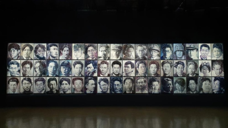 윤석원_사람과 사람들_전시전경 · (출처= 화성시문화재단)