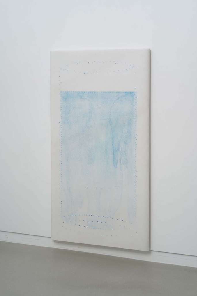 얼음-물-컵 그리고 공기 · 사이벡, 잉크 · 85 x 46 x 3 cm · 2021 (출처= 갤러리기체) · Ice-water-cup and air · sivec, ink