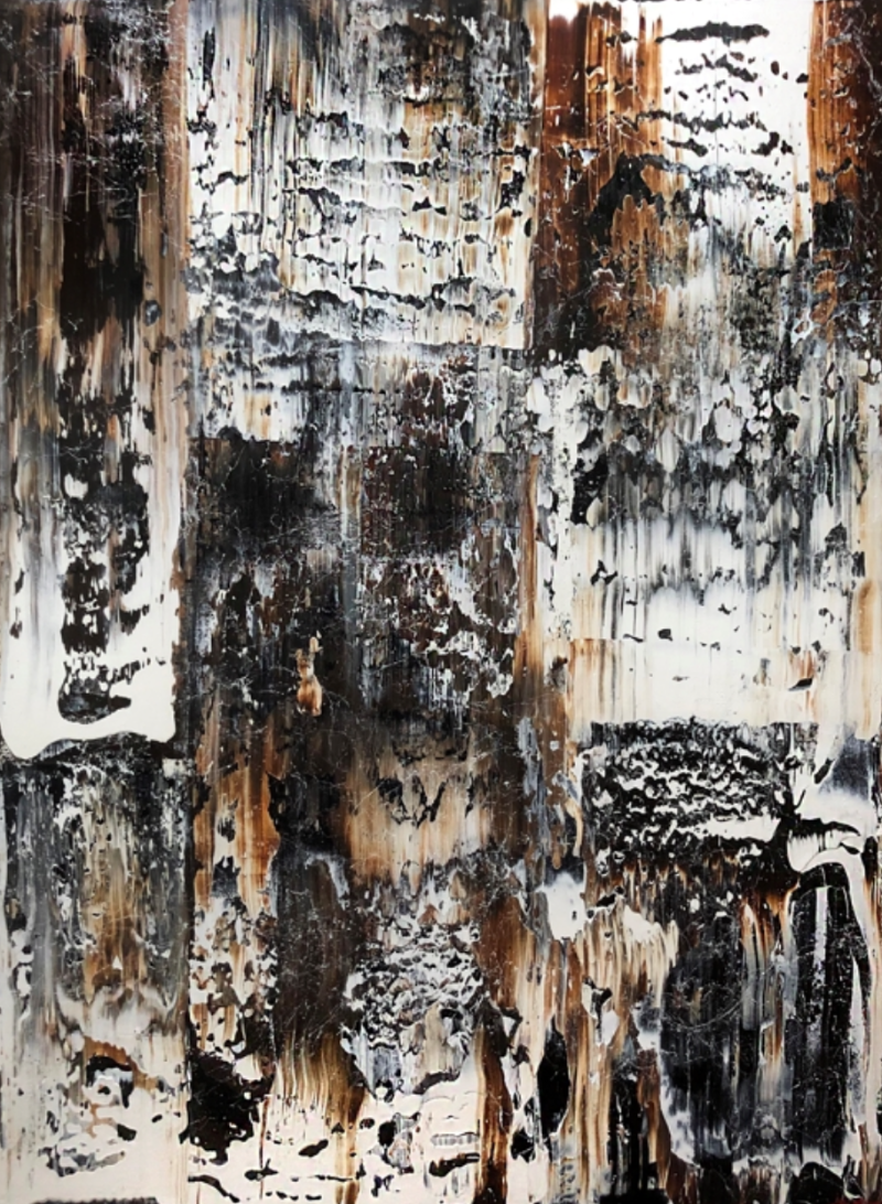 치유의 숲 · acrylic on canvas · 100x80cm · 2021 (출처=갤러리 이즈) · acrylic on canvas