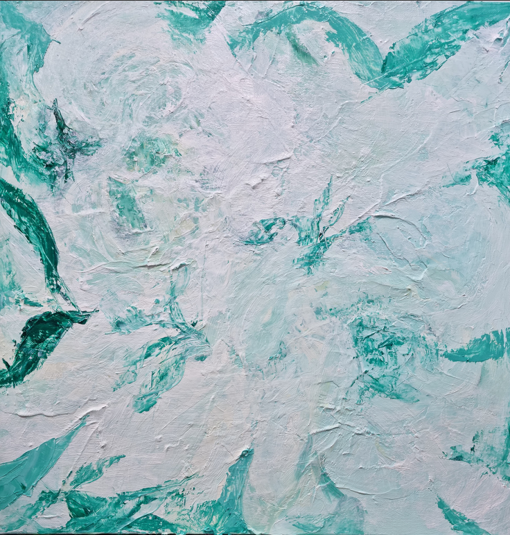 이경원, Coolness · Oil on canvas · 2021 (이미지출처 = 아트 스페이스 퀄리아)