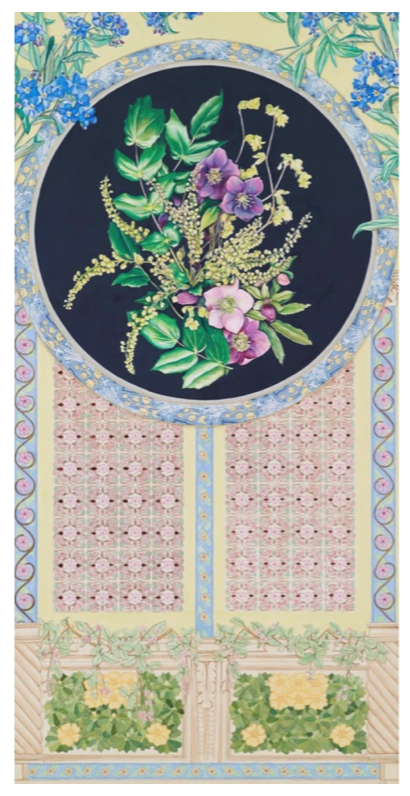 이해나, Spring is here · 126×63cm · 2021 (이미지출처 = 롯데갤러리)