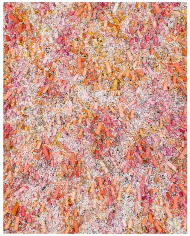 전광영, Aggregation19-DE091 · 163 x 131 cm · 2019 (이미지출처 = 롯데갤러리)