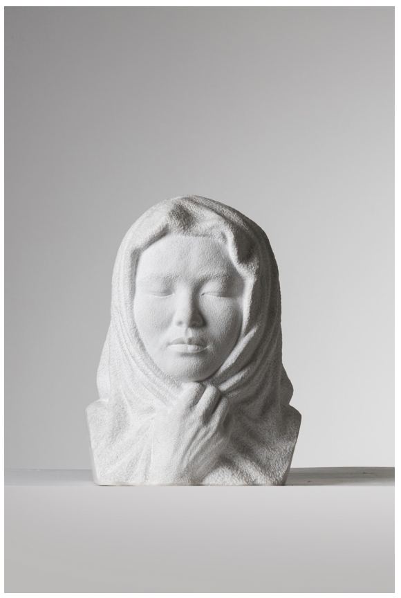 강관욱, 구원 · 대리석 · 30x28x39cm · 2005 (이미지출처 = G&J갤러리)