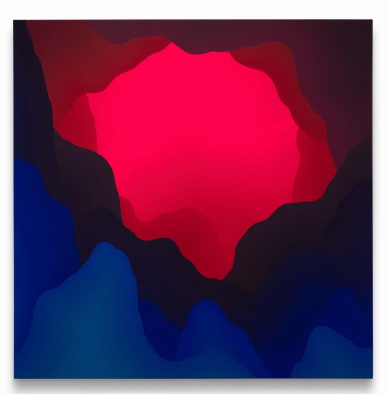 Untitled · Acrylic on canvas · 121.9 x 121.9cm · 2021 (이미지출처 = 가나아트) · Untitled · Acrylic on canvas