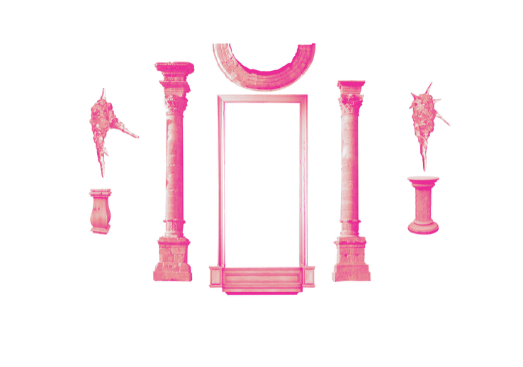 Paper flavored ‘monument’#04 · digital print · 29.7x42cm · 2021 (이미지출처 = 아트 스페이스 퀄리아) · Paper flavored ‘monument’#04 · digital print