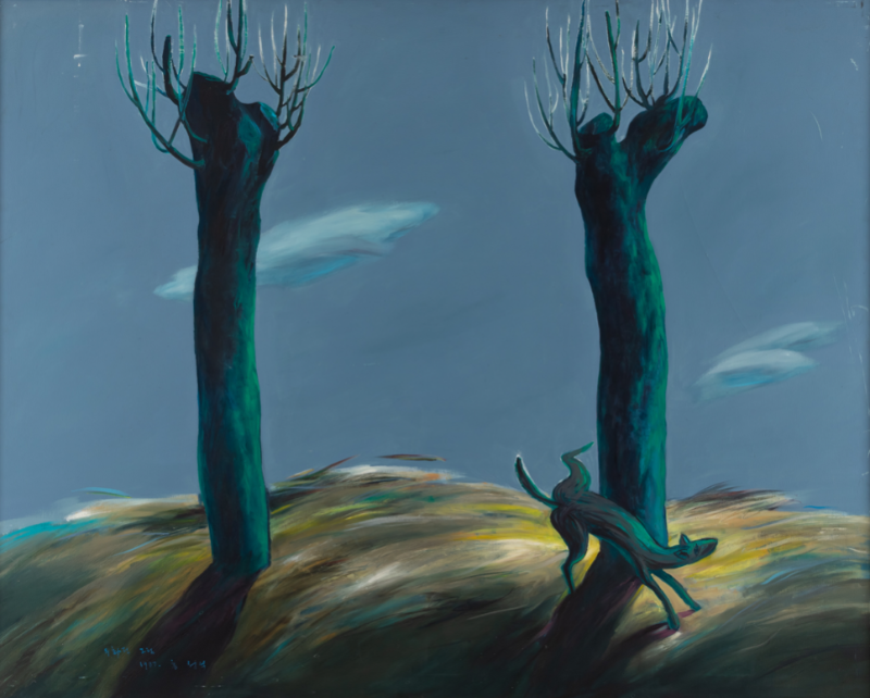 우화적 그림 · (이미지출처 = 제주도립미술관)