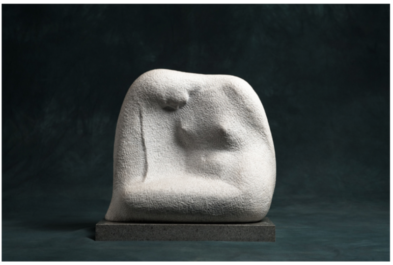 김익수, 기원96-2 · Stone · 45×41×25cm · 1996 (이미지출처 = 대구미술관)