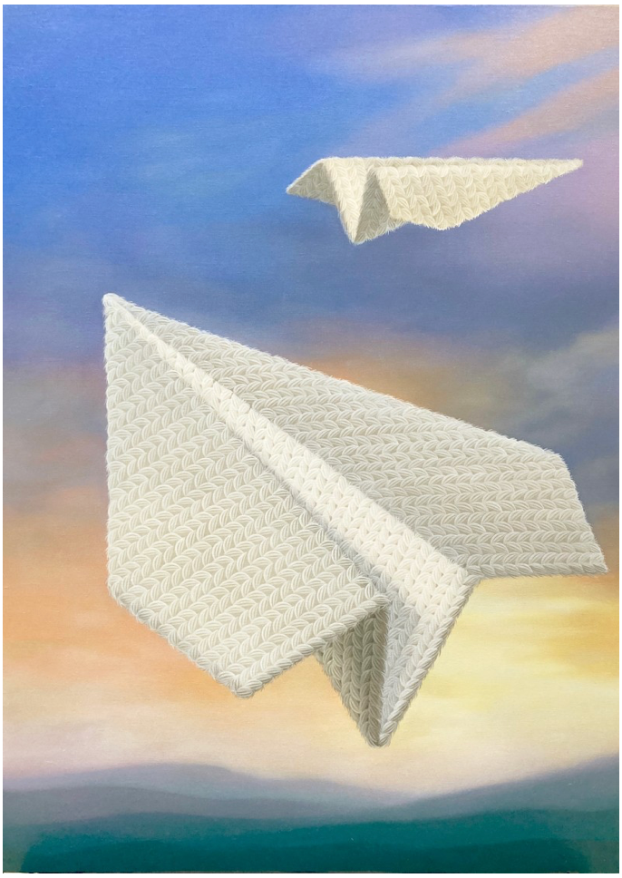 Woolscape-Some day · Oil on canvas · 91x65cm · 2021 (출처 = 갤러리 베누스) · Woolscape-Some day · Oil on canvas