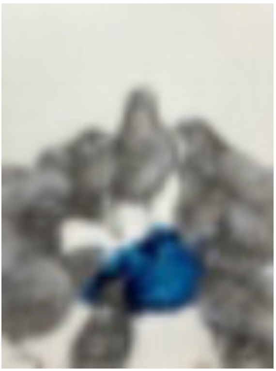 박시월, 사건화 되지 않는(되야 하는) 죽음들에게 · oil on canvas · 60.6x80.3cm · 2021 (이미지출처 = 옥상팩토리)