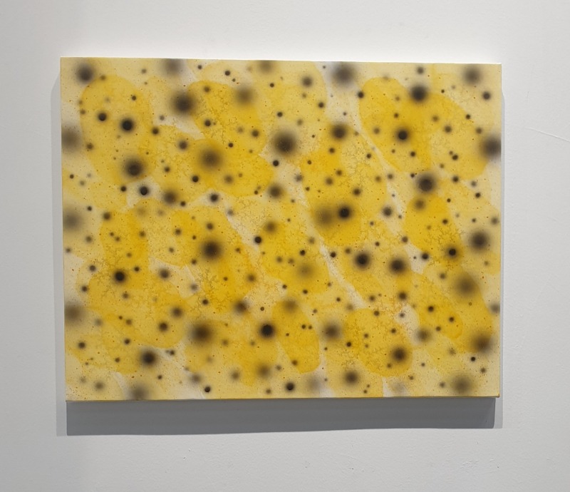 <The Gesture 2022> · media on canvas · 50.0×65.0cm · 2022 (이미지 제공 = 갤러리밀스튜디오)