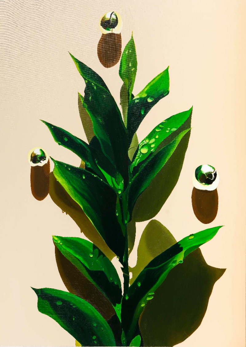 woollim(생명) · Oil on Canvas · 116.5﻿×80.3cm · 2021 (이미지 제공 = 갤러리 너트) · woollim · Oil on Canvas