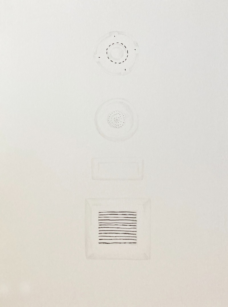 사랑 혹은 죽음 · 종이에 연필 · 60.6x45.5cm · 2021 (이미지 제공 = 갤러리 너트)