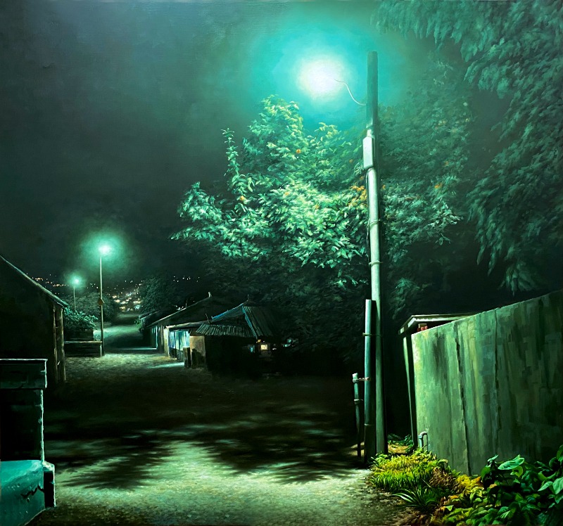 no.6 · Oil  on  canvas · 130x140cm · (이미지출처 = 서울갤러리) · no.6 · Oil  on  canvas