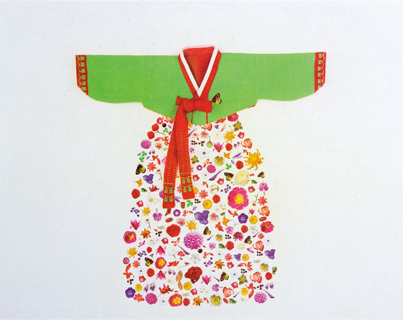 Hanbok #05 · Gum Bichromate Print on BFK · 40.6 x 50.8cm · 2019 (이미지출처 = 서울갤러리) · Hanbok #05 · Gum Bichromate Print on BFK