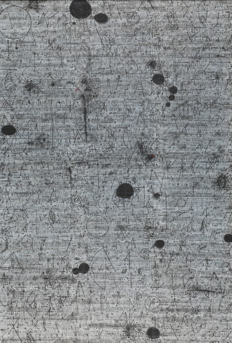 Fate · mixed media · 54 x 80.5 cm · 2019 (출처=갤러리전) · Fate · mixed media