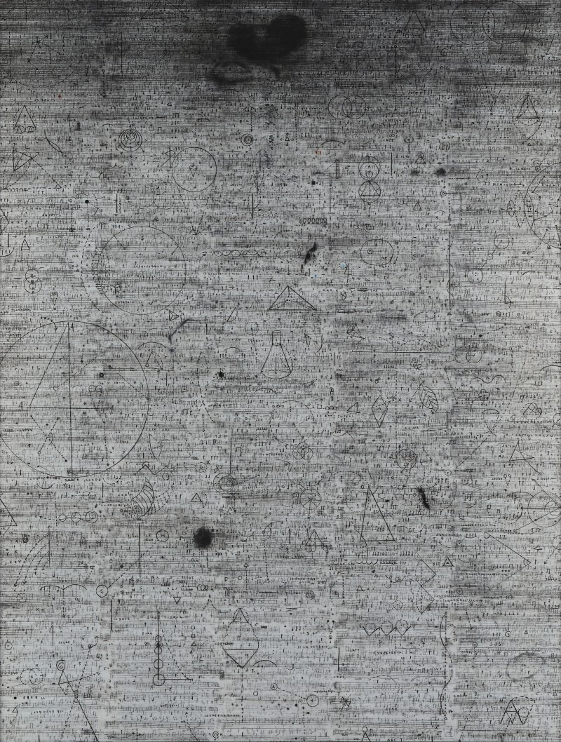 Fate · mixed media · 81 x 105.5 cm · 2019 (출처=갤러리전) · Fate · mixed media