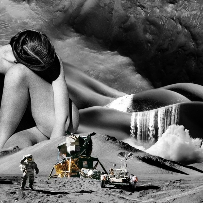 space oddity 1 · fragment print ed 2 10 · 40x40cm · (이미지출처 = 서울갤러리) · space oddity 1 · fragment print ed 2 10