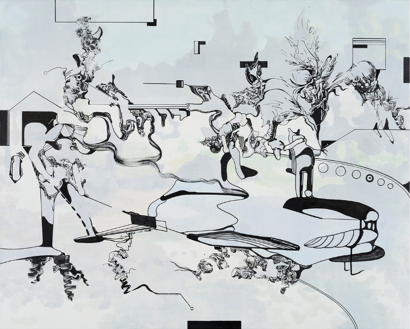 무명의 순간 12 · 캔버스에 혼합재료 · 80.5×100cm · 2022 (이미지제공 = 페이지룸8)