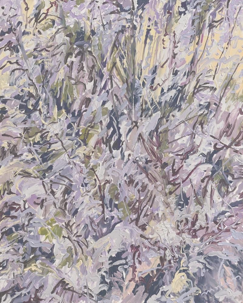 January Abstract 1 · Oil on canvas · 91x72cm · 2022 · 허보리 · (이미지출처 = 이화익갤러리)