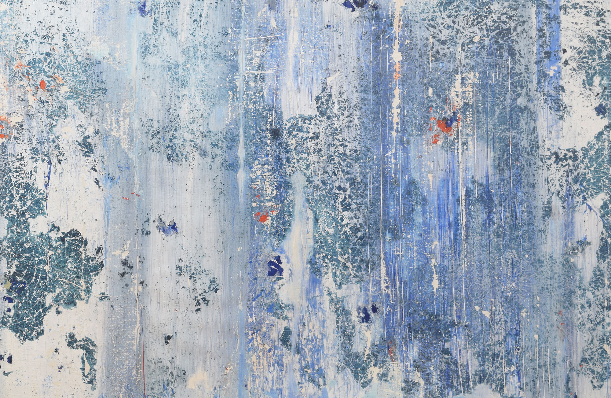 DECOLLAGE. DECALAGE · acrylic on canvas · 100.0 x 65.1 cm · 2019