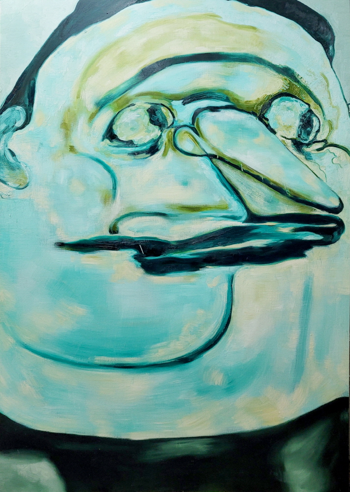 About my lovely JHON · Oil on Canvas · 162.2 x 112.1 cm