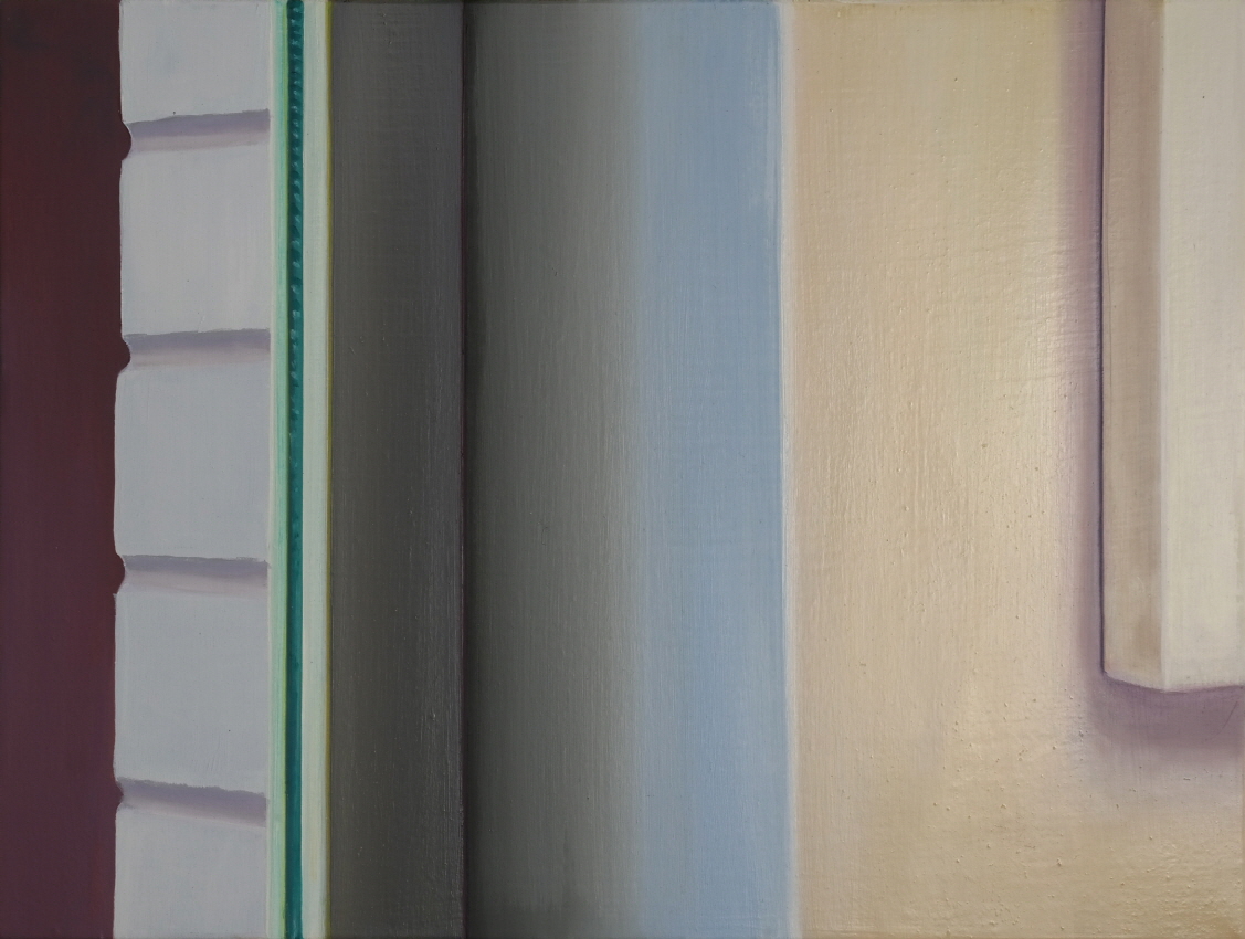 untitled(gallery window and wall Gallery JJ, Seoul) · oil on canvas · 30x40cm · 2020 · untitled(gallery window and wall Gallery JJ, Seoul) · oil on canvas