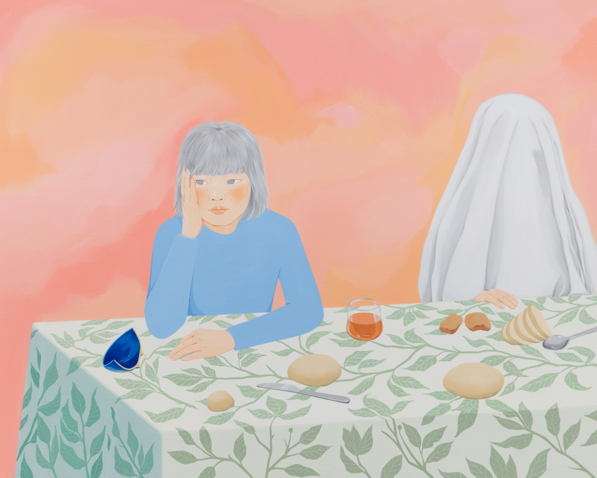 ghost · 캔버스에 아크릴릭 · 130 x 162 · 2018 (이미지제공= 안양문화예술재단)