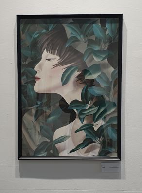 강지연, 표정 · 57x73.5cm · 2019 (이미지 제공 = 갤러리밀스튜디오)